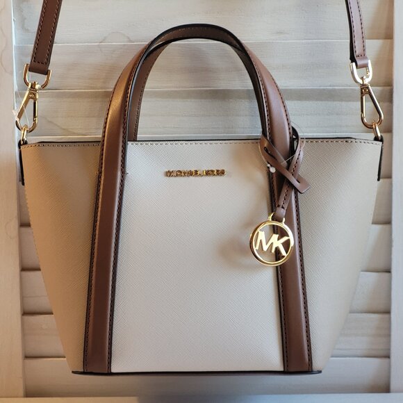 $119 NWT MICHAEL MICHAEL KORS Small Color-Block Tote Bag - Picture 8 of 8